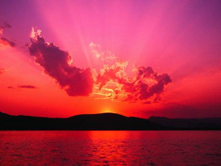 mon couché de soleil